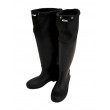 WOMEN RAINBOOT TOMMY HILFIGER TH OVERKNEE RAINBOOT FW0FW05962-BDS BLACK RUBBER