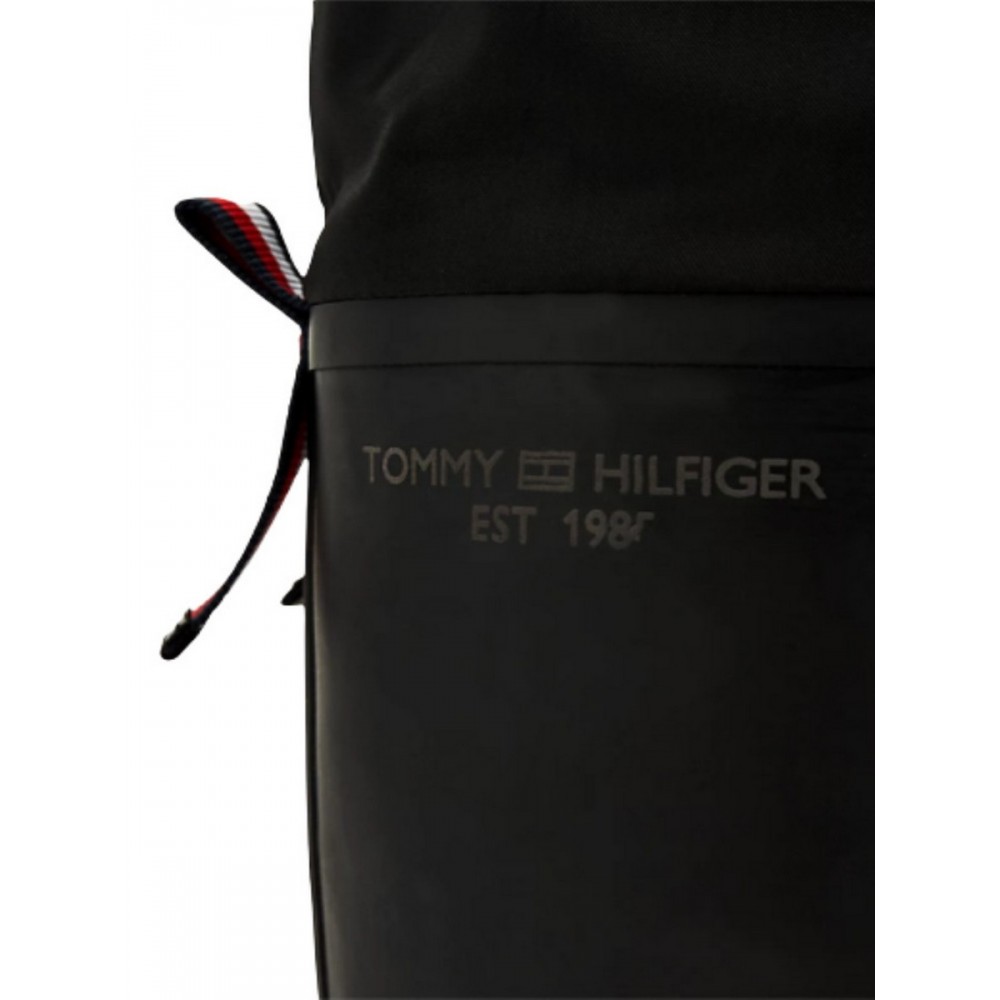 WOMEN RAINBOOT TOMMY HILFIGER TH OVERKNEE RAINBOOT FW0FW05962-BDS BLACK RUBBER