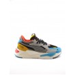 ΜΕΝ SNEAKER PUMA RS-Z 381640 01 BLACK MULTICOLOR LEATHER-FABRIC