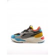 ΜΕΝ SNEAKER PUMA RS-Z 381640 01 BLACK MULTICOLOR LEATHER-FABRIC