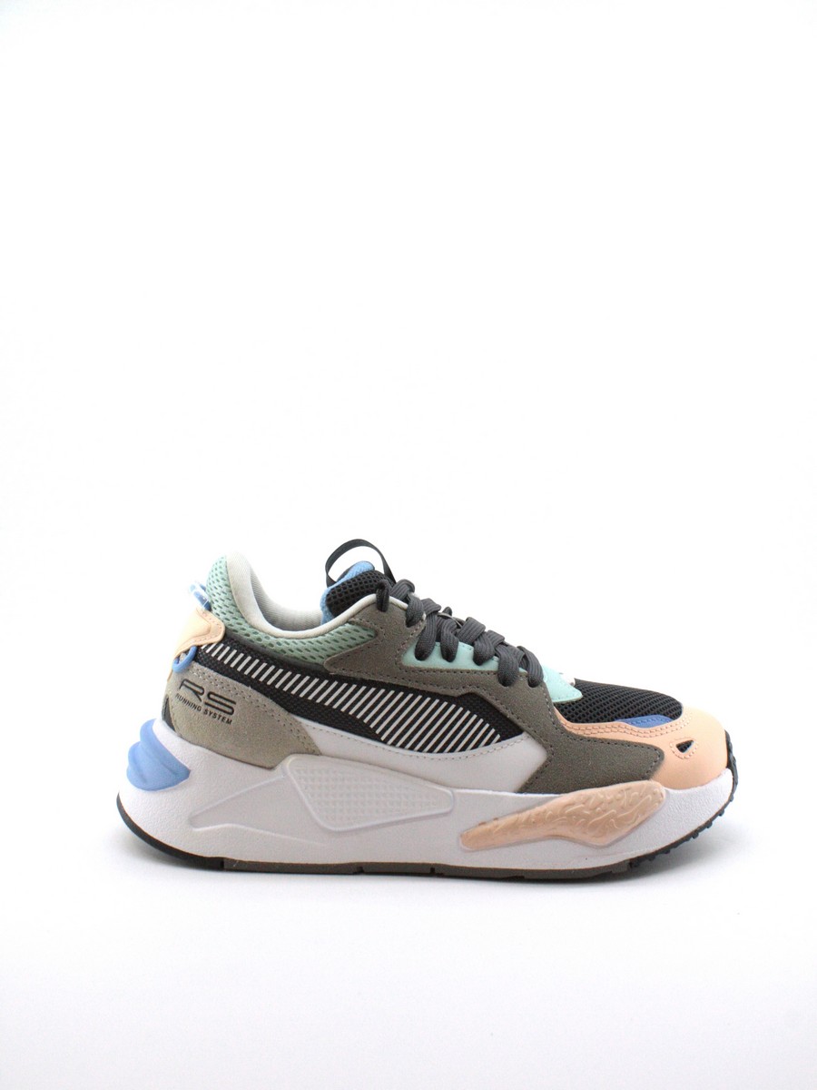 WOMENS SNEAKER PUMA RS-Z 381640 02 BLACK MULTI COLOR  LEATHER -FABRIC