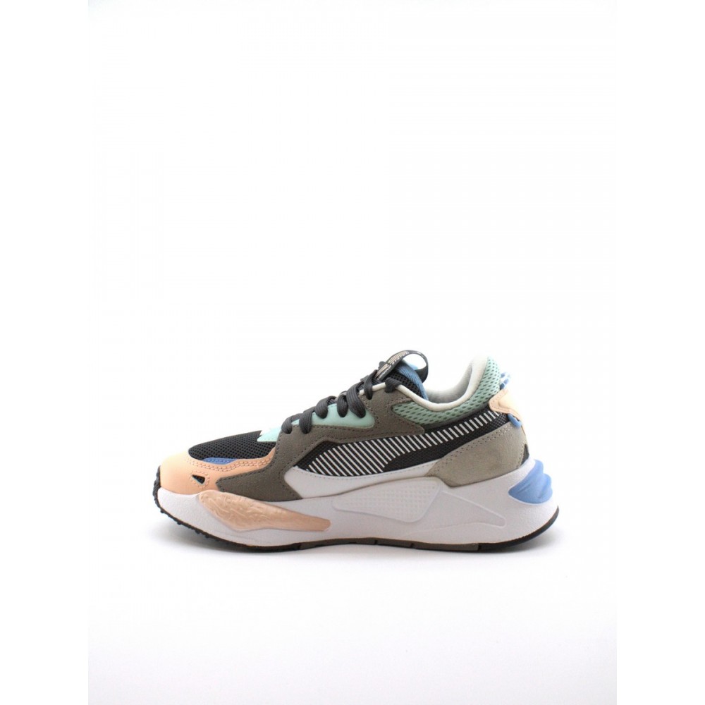 WOMENS SNEAKER PUMA RS-Z 381640 02 BLACK MULTI COLOR  LEATHER -FABRIC