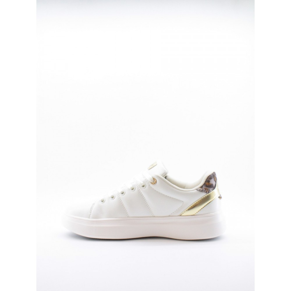 WOMEN SNEAKER US POLO ASSN JEWEL002 CLUB-WHI WHITE SYNTHETIC