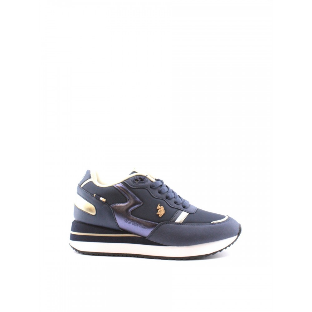 WOMEN SNEAKER US POLO ASSN SYLVI001-DBL001 BLUE FABRIC