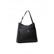 WOMEN BAG CALVIN KLEIN RE-LOCK HOBO MD K60K608412-BAX BLACK SYNTHETIC