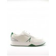 MEN SNEAKER LACOSTE L001 0321 WHITE LEATHER