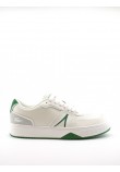 MEN SNEAKER LACOSTE L001 0321 WHITE LEATHER