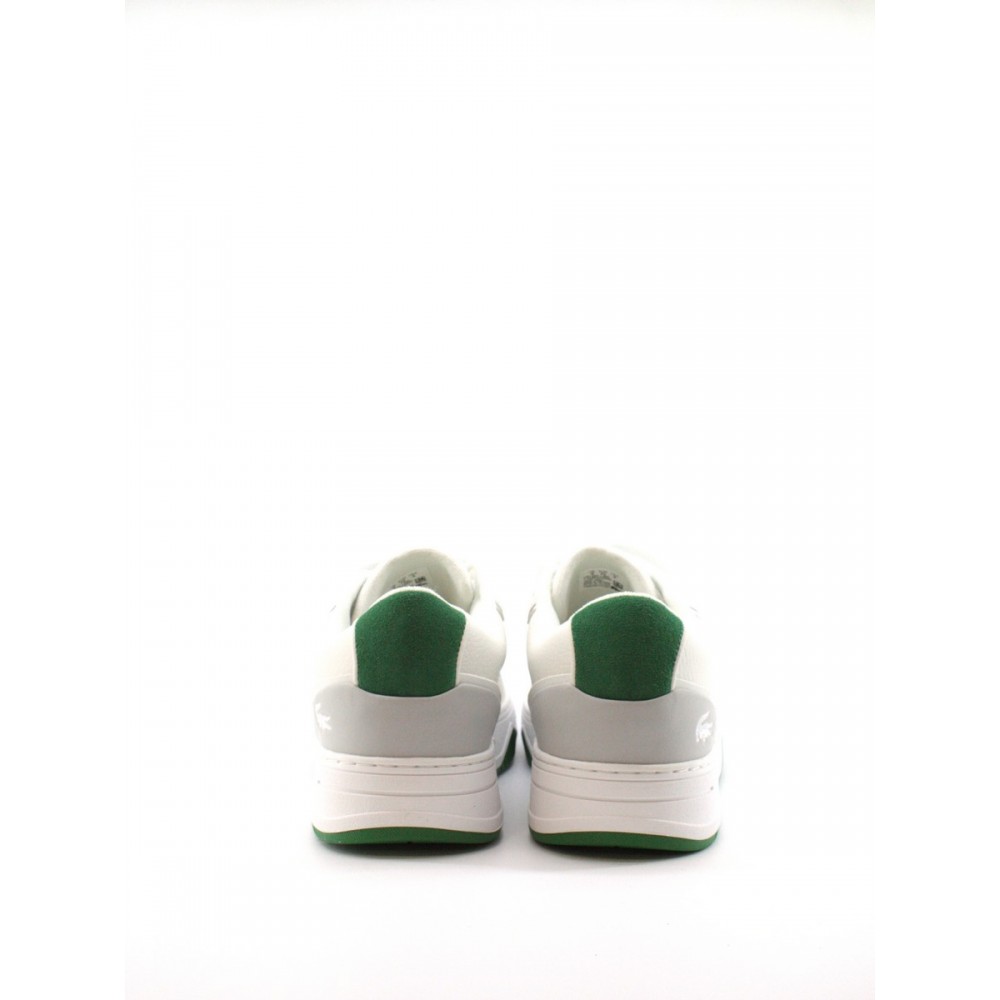 ΑΝΔΡΙΚΟ SNEAKER LACOSTE L001 0321 ΑΣΠΡΟ ΔΕΡΜΑ