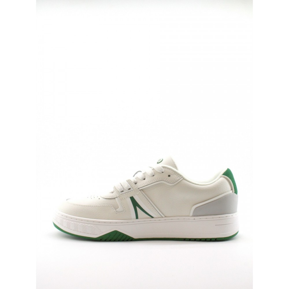 MEN SNEAKER LACOSTE L001 0321 WHITE LEATHER