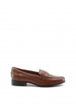 WOMEN MOC CLARKS HAMBLE LOAFER 26147740 BROWN LEATHER