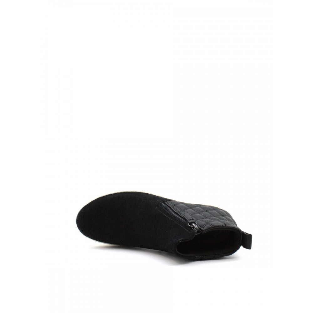 WOMEN SNEAKER ΒΟΟΤ CLARKS LAYTON ZIP 26162103 BLACK LEATHER-SYNTHETIC WOMEN SNEAKER ΒΟΟΤ CLARKS LAYTON ZIP 26162103 BLACK LEATHER-SYNTHETIC