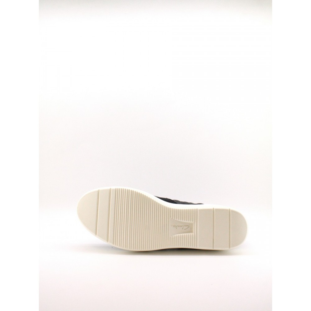 WOMEN SNEAKER ΒΟΟΤ CLARKS LAYTON ZIP 26162103 BLACK LEATHER-SYNTHETIC WOMEN SNEAKER ΒΟΟΤ CLARKS LAYTON ZIP 26162103 BLACK LEATHER-SYNTHETIC