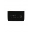 WOMEN WALLET TOUS DORP TOUS 2001537651 BLACK SYNTHETIC