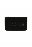 WOMEN WALLET TOUS DORP TOUS 2001537651 BLACK SYNTHETIC