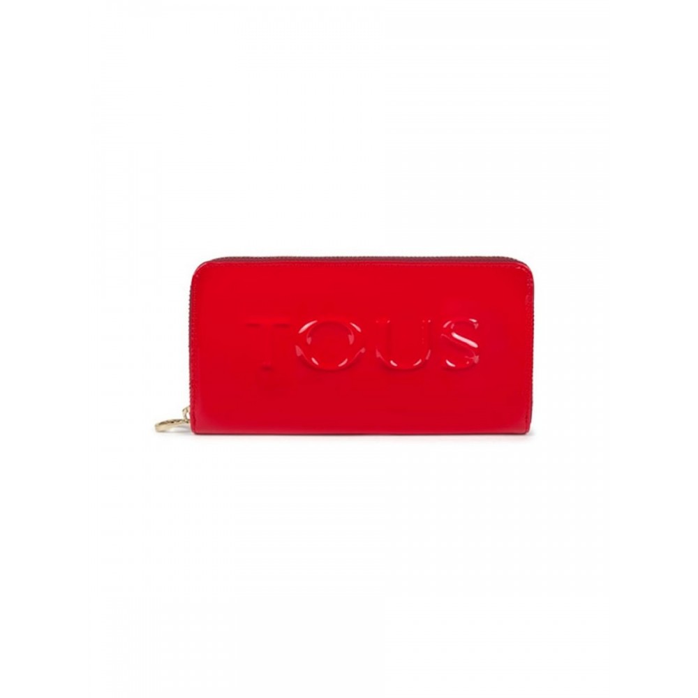 WOMEN WALLET TOUS DORP TOUS 2001537617 RED SYNTHETIC