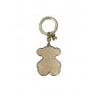 WOMEN KEYFOB TOUS LLAVEROS OSO K MINI SILHOUETTE 2001512013 BEIGE METALLIC