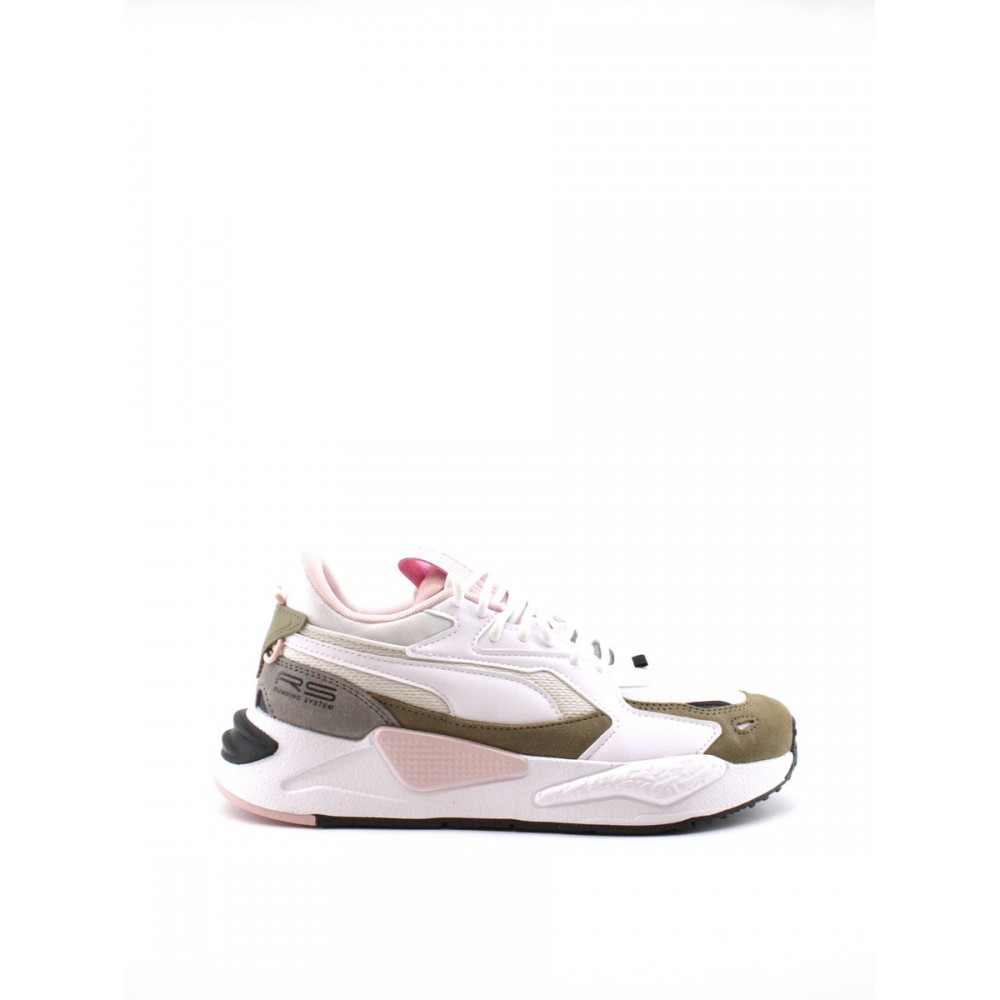 WOMENS SNEAKER PUMA RS-Z REINVENT WNS 383219 01 WHITE LEATHER -FABRIC