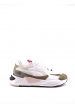 WOMENS SNEAKER PUMA RS-Z REINVENT WNS 383219 01 WHITE LEATHER -FABRIC