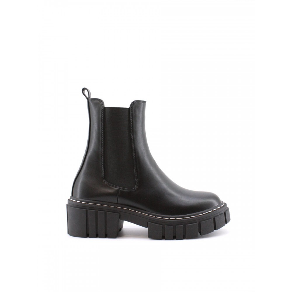 WOMEN BOOTIE EXE N351R291 BLACK SYNTHETIC