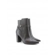 ΓΥΝΑΙΚΕΙΟ ΜΠΟΤΑΚΙ TOMMY HILFIGER TH HARDWEAR ON BELT HEEL BOOT FW0FW06005-BDS ΜΑΥΡΟ ΔΕΡΜΑ