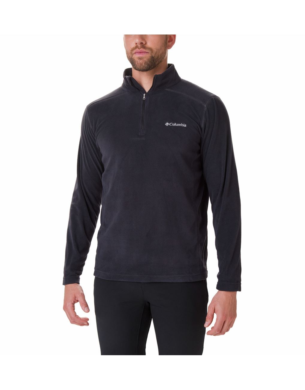 ΑΝΔΡΙΚΗ ΜΠΛΟΥΖΑ COLUMBIA KLAMATH RANGE II HALF ZIP EM6503-010 ΜΑΥΡΟ FLEECE