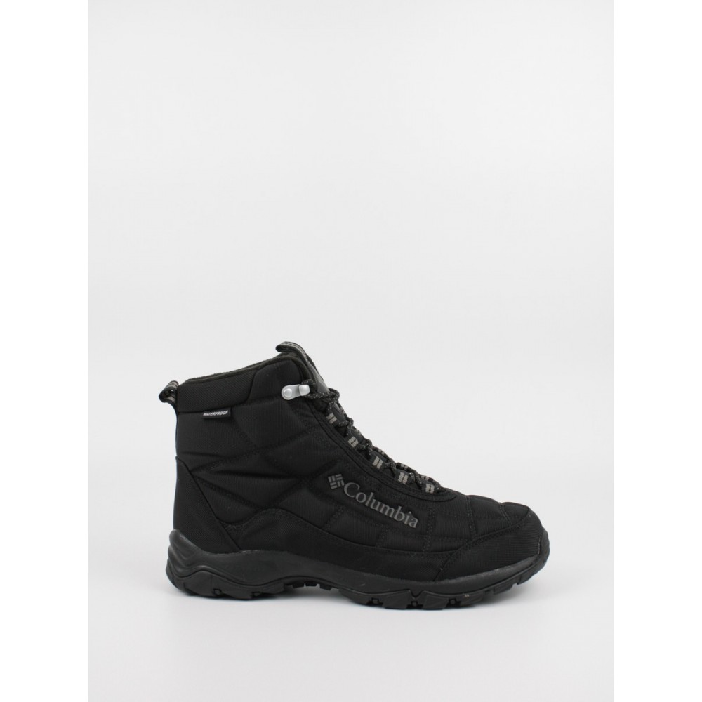 Ανδρικό Μποτάκι Columbia Firecamp Boot 1672881-012 Μαύρο Υφασμα Ανδρικό Μποτάκι Columbia Firecamp Boot 1672881-012 Μαύρο Υφασμα