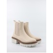 WOMEN BOOTIE EXE N351R291 BIEGE SYNTHETIC