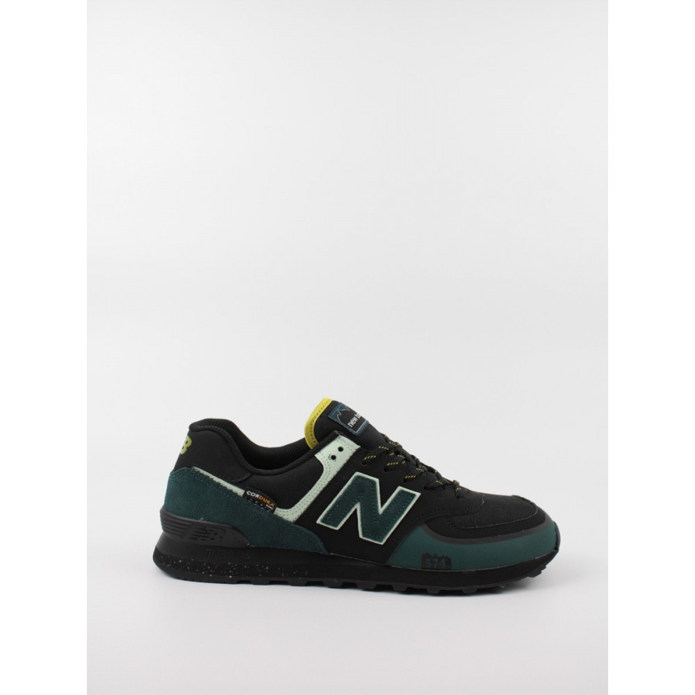 ΑΝΔΡΙΚΟ SNEAKER NEW BALANCE U574TX2 ΜΑΥΡΟ ΥΦΑΣΜΑ