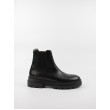 WOMEN RAINBOOT TOMMY HILFIGER MONOCHROMATIC CHELSEA BOOT FW0FW05950-BDS BLACK RUBBER