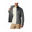 Ανδρικό Μπουφάν Columbia Bugaboo II Fleece Interchange Jacket WO1273-010 Μαύρο Υφασμα