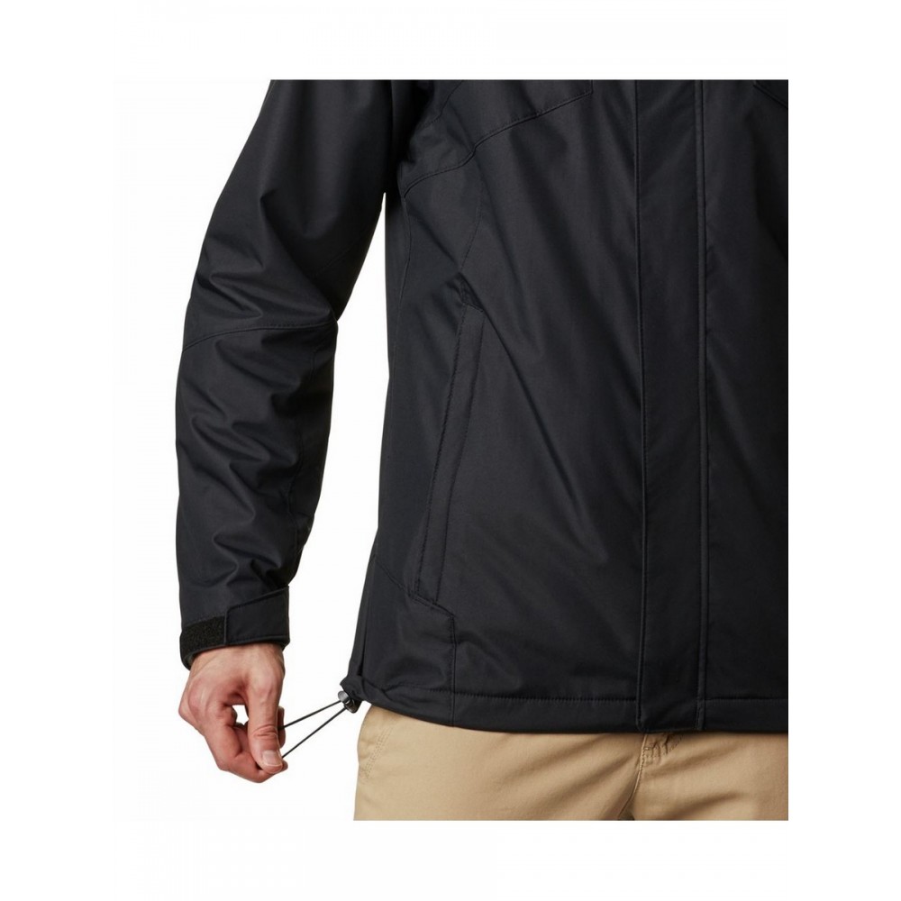 Ανδρικό Μπουφάν Columbia Bugaboo II Fleece Interchange Jacket WO1273-010 Μαύρο Υφασμα