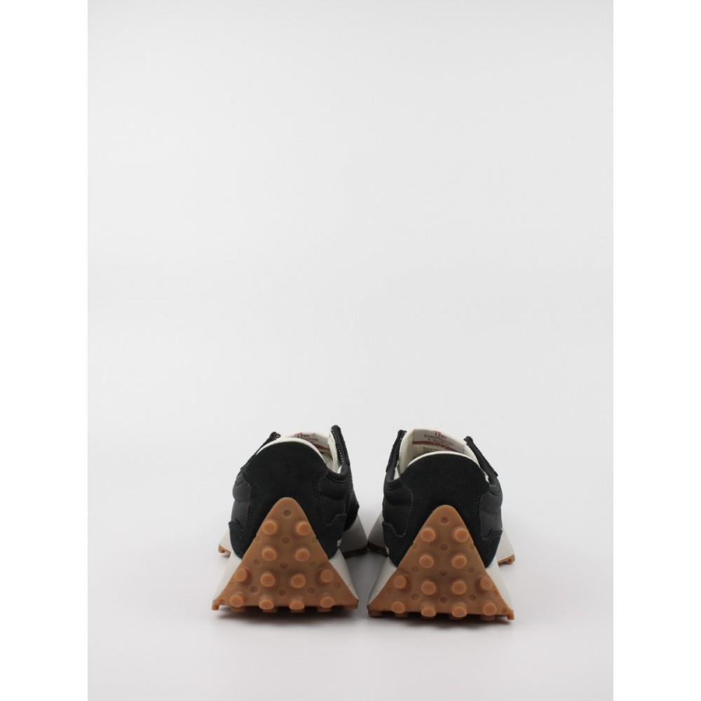 WOMEN SNEAKER NEW BALANCE WS327HR1 BLACK LEATHER-FABRIC WOMEN SNEAKER NEW BALANCE WS327HR1 BLACK LEATHER-FABRIC