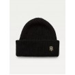 Women Tommy Hilfiger Th Effortless Beanie AW0AW10654-DW5 Blue 