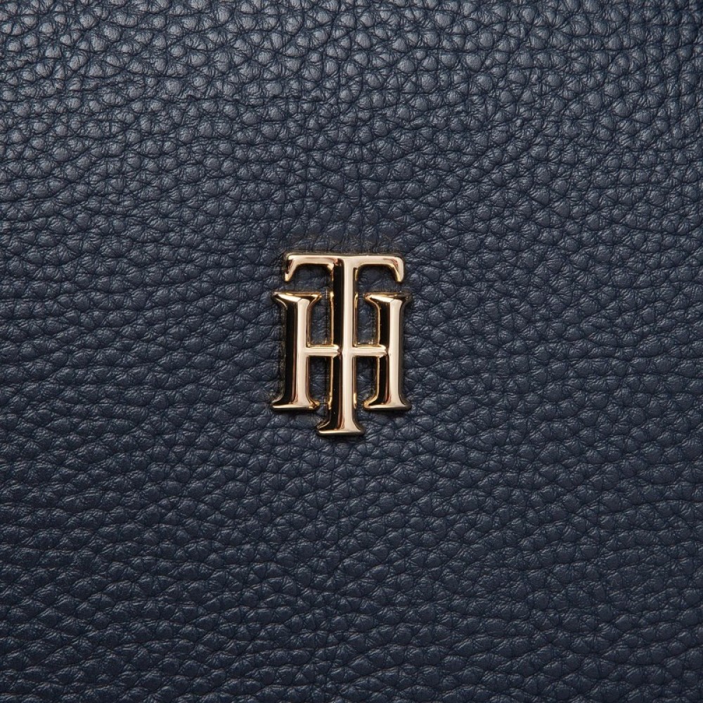 Γυναικεία Τσάντα Tommy Hilfiger Th Element Tote Corp AW0AW10455-0GY Μπλέ Eco Leather