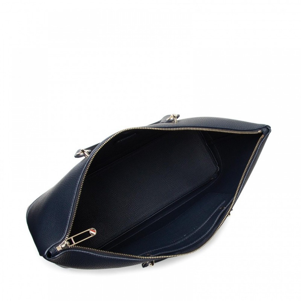 Women Bag Tommy Hilfiger Th Element Tote Corp AW0AW10455-0GY Blue Eco Leather