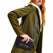 Women Bag Tommy Hilfiger Iconic Tommy Crossover Sing AW0AW10461-BDS Black Eco Leather