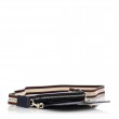Women Bag Tommy Hilfiger Iconic Tommy Crossover Sing AW0AW10461-BDS Black Eco Leather