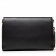 Women Bag Tommy Hilfiger Iconic Tommy Crossover Sing AW0AW10461-BDS Black Eco Leather