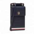 Πορτοφ\'ολι Κινητού Tommy Hilfiger Th Element Phone Wallet Corp AW0AW10452-0GY Μπλε Συνθετικό 