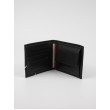 Men Wallet Tommy Hilfiger Th Downtown Cc And Coin AW0AW07995-0GJ Black Leather
