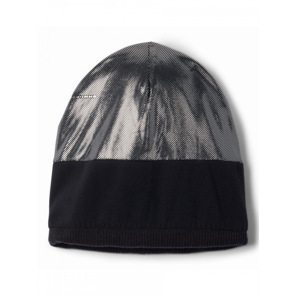 Unisex Columbia Polar Powder Beanie 1911221-011 Black and White Fabric