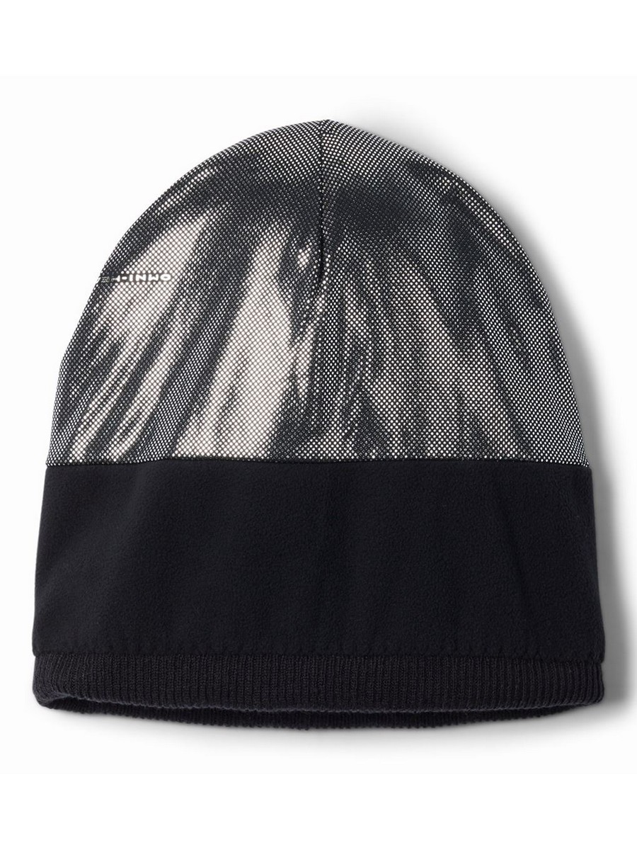 Unisex Σκουφί Columbia Polar Powder Beanie 1911221-011 Ασπρόμαυρο Υφασμα