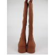 WOMEN BOOTIE LIU JO LOVE 18 BOOT COGNAC SYNTHETIC