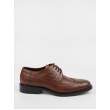 MEN BROGUE SOFTIES 8062-1240 BROWN LEATHER