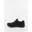 ΓΥΝΑΙΚΕΙΟ SNEAKER SKECHERS 149200 BBK ΜΑΥΡΟ ΥΦΑΣΜΑ