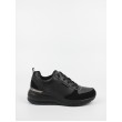 Γυναικείο Sneaker Skechers 155616 BBK Μαύρο Συνθετικό Γυναικείο Sneaker Skechers 155616 BBK Μαύρο Συνθετικό