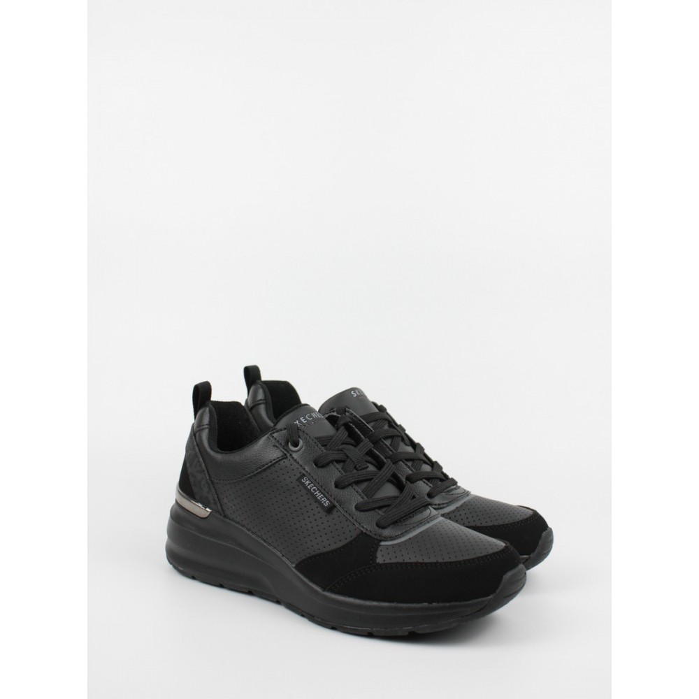 Γυναικείο Sneaker Skechers 155616 BBK Μαύρο Συνθετικό