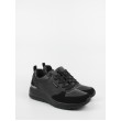 Γυναικείο Sneaker Skechers 155616 BBK Μαύρο Συνθετικό Γυναικείο Sneaker Skechers 155616 BBK Μαύρο Συνθετικό