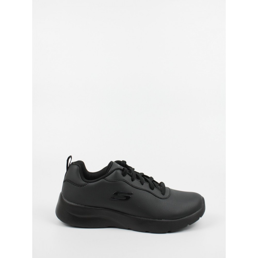 Women Sneaker Skechers 88888368 BBK Black Leather