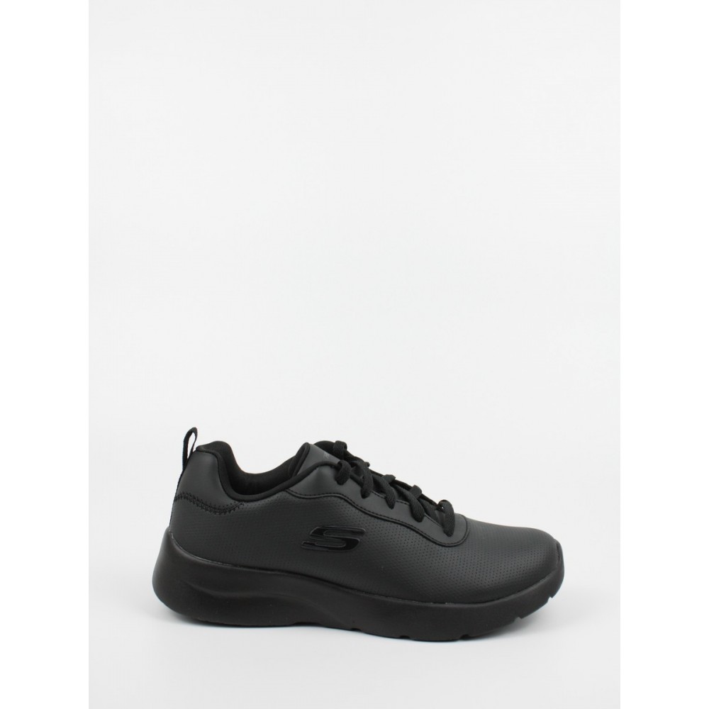 Γυναικείο Sneaker Skechers 88888368 BBK Μαύρο Δέρμα